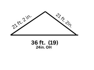lot 7 image: 2 x 4 Roof Truss (19).
