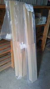 lot 504 image: Door Jam Assembly (3).  29.75 X 53 in. Pine,