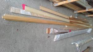 lot 612 image: Assorted Trim Moulding and More.
