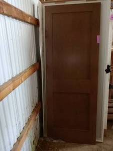 lot 404 image: 3 Panel Interior Door, Slab, 30 in.