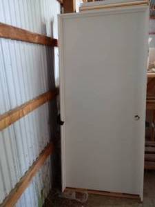 lot 405 image: Bayer Interior Door, Pre-hung, 36 in.