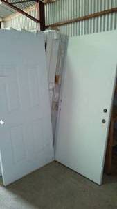 lot 419 image: Metal Insulated Exterior Door, 36 in.