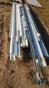 lot 119 image: Pole Shed Sliding Door Parts.