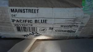 lot 128 image: Misc Siding, Metal Starter, J channel and more.