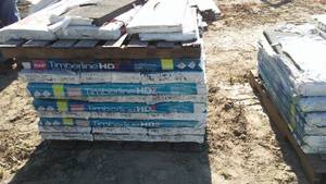 lot 142 image: Timberline Shingles and more (24 bundles plus) Hickory.