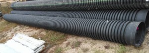lot 63 image: ADS Corrugated Culvert Drainage Pipe (2).