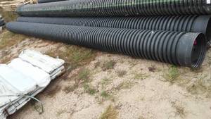 lot 61 image: ADS Corrugated Culvert Drainage Pipe (2).