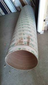 lot 622 image: 24 in. Diam.  Easy Pour Cylinders (2) Approx 8 ft. H.