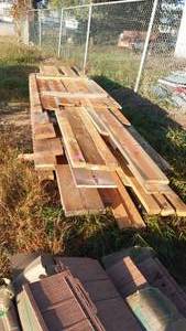 lot 145 image: Pallet of Assorted 2 by 4,8,12, some 1x.