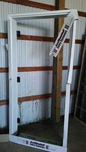 lot 462 image: Bayer White Clad Door Frame, 36 in. LH.