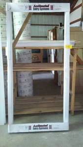 lot 464 image: Bayer White Clad Door Frame, 36 in. RH.
