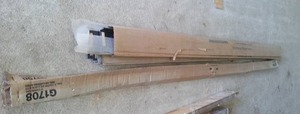 lot 818 image: Garage Door Frame, 8 Chain Rail.