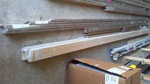 lot 820 image: Bayer Medium Tone Woodgrain Trim Moulding.