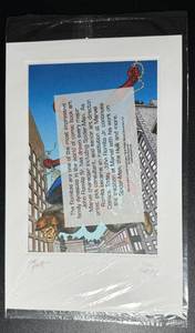 lot 59 image: Spiderman Lithograph 2002 Signed by John Romita Jr. and Sr.