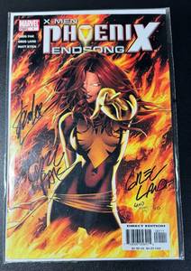 X-Men: Phoenix: Endsong #1 Signed by Stan Lee, Greg Land, and Greg Pak Limited Series Numbered 1/10 With COA
