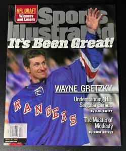 lot 79 image: Wayne Gretzky 1999 Retirement Sports Illustrated Magazine