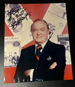lot 78 image: Bob Hope Signed 8x10 Photo