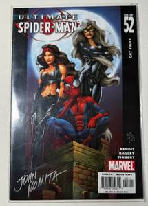 lot 13 image: Ultimate Spider-Man #52 Signed By John Romita Limited Series Numbered 85199 With COA