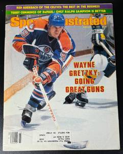 lot 63 image: Wayne Gretzky 1982 Sports Illustrated Magazine
