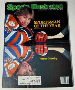 lot 65 image: Wayne Gretzky 1983 Sports Illustrated Magazine