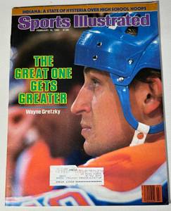 lot 69 image: Wayne Gretzky 1985 Sports Illustrated Magazine