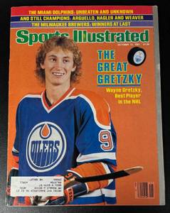 lot 61 image: Wayne Gretzky 1981 Sports Illustrated Magazine