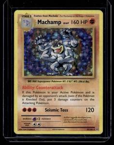 lot 89 image: Machamp Holo Pokemon Card #59