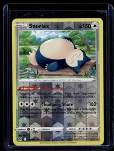 lot 99 image: Snorlax Holo Pokemon Card #143