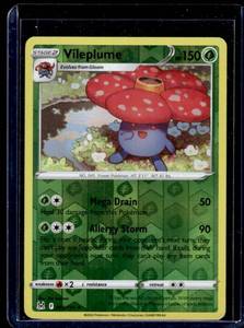 lot 101 image: Vileplum Holo Pokemon Card #003