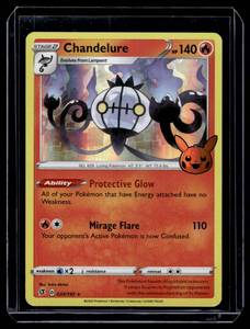 lot 107 image: Chendelure Holo Pokemon Card #033