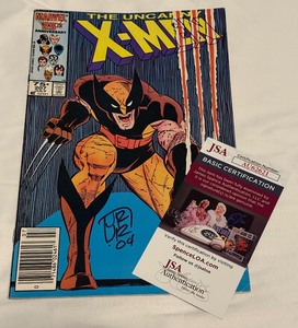 John Romita Jr. Signed X-Men The Uncanny Marvel Comic Book With JSA COA July 1986 Vol. 1 No. 207