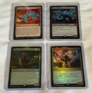 lot 92 image: Magic The Gathering 4 Card Mythic Rare Lot #5