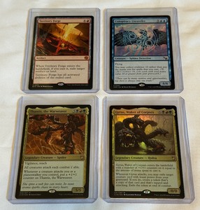 lot 98 image: Magic The Gathering 4 Card Mythic Rare Lot #8