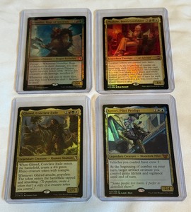 lot 102 image: Magic The Gathering 4 Card Mythic Rare Lot #10