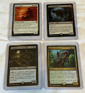 lot 106 image: Magic The Gathering 4 Card Mythic Rare Lot #12