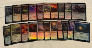 lot 120 image: Magic The Gathering 20 Card All Foils Lot #1