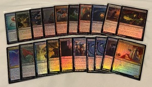 lot 122 image: Magic The Gathering 20 Card All Foils Lot #2