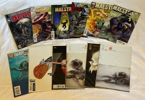 lot 123 image: (12) Various Comic Books - Marvel, Mastro, Walking Dead, 30 Days of Night, and More