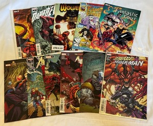 lot 126 image: (11) Various Comic Books - Marvel, Avengers, Spider-Man, Wolverine, Fantastic Four