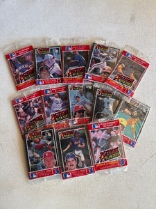 lot 146 image: 1984 and 1985 Donruss Action All-Stars Baseball Card Packs (13)