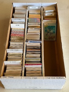 lot 148 image: Large Baseball Card Box Filled with Thousands of Stars and Semi-Stars (1)