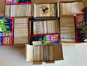 lot 156 image: (8) Baseball Card Boxes - Stars, Semi-Stars, Rookies and More