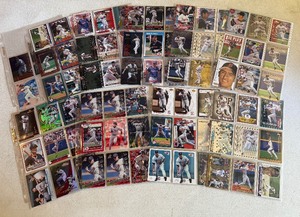 lot 164 image: Nomar Garciaparra Large Baseball Card Collection in Binder Sheets