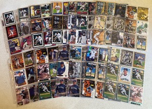 lot 165 image: Alex Rodriguez Large Baseball Card Collection in Binder Sheets