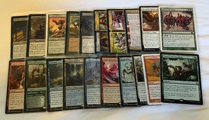 lot 177 image: (20) Magic The Gathering All Rares Trading Cards