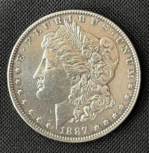 1887 Morgan Silver Dollar