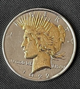 1922 Peace Dollar (Colorized)