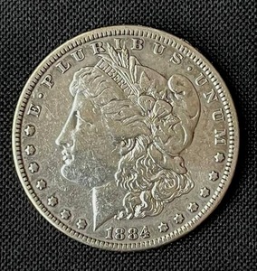 1884 Morgan Silver Dollar