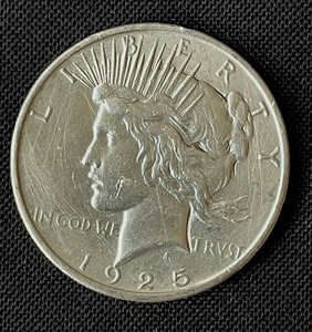 lot 12 image: 1925 Peace Dollar