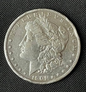 lot 14 image: 1901-O Morgan Silver Dollar